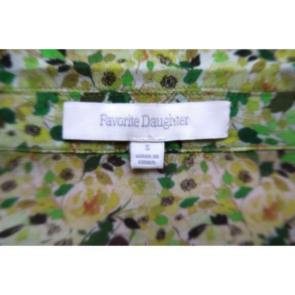 FAVORITE DAUGHTER Lover Floral Chiffon Wrap Crop Top Neiman Marcus S $188 - Picture 6 of 14